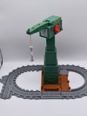 Cranky Docks Playset Thomas the Tank & Friends Take N Play Along Push Trains 12"